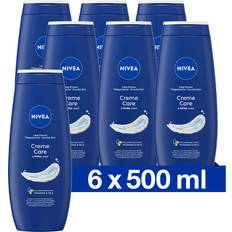 Nivea Crème Care Shower Cream 500ml Pack of 6