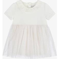 Petit Bateau Kjoler Petit Bateau Tylkjole Marshmallow Copper - Hvid