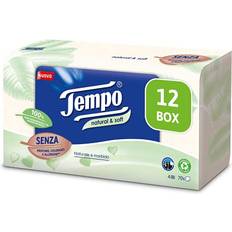 Tempo Naturliga Mjuka Näsdukar Ask 70 Servetter