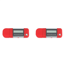 2X Mp3 Player 4GB U Disk Music Supports Replaceable AAA Battery
