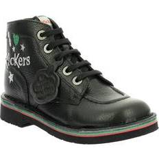 Kickers Ankle Boots Kickers Women's Heart Embroidery Ankle Boots - Noir