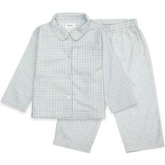 Lalaby Gingham Classic Pyjamas - Blue