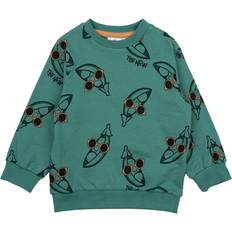 12-18M Sweatshirts Barnkläder The New Tnstneo Sweatshirt - Flaska Green