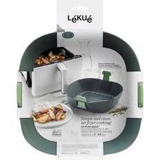 Lekue Lékué Silikoneform Airfryer 25x25 cm Grå