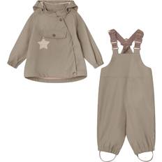 Mini A Ture Regnsæt - Grey Brown