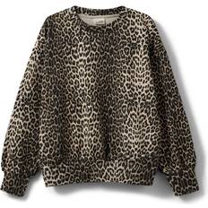 Bruna Överdelar Sofie Schnoor Sweatshirt - Light Brown Leopard