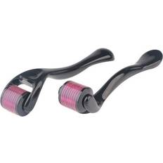 Black Dermarollers Gonge Titanium Micro Needle Derma Roller Beard Hair Regeneration 0.25 mm
