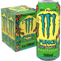 Monster Sports & Energy Drinks Monster Monster Energy Drink Rio Punch 4 x 500ml