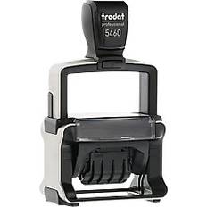 Stamps & Stamp Supplies Trodat Text With Date Stamp 5460 Black 3.3 x 5.6 cm