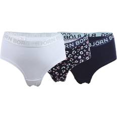 Blåa Trosor Barnkläder Björn Borg Animal Hipster 3-Pack - Patterned/Blue/White