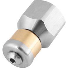Pressure Washers & Power Washers Walfront Stainless Steel SS304 Rotating Drain Blaster Cleaning Nozzle 3/8 in BSP Female Thread