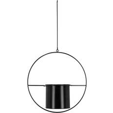 Esschert Design Pot De Fleurs À Suspendre 66 cm Noir