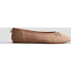 37 Ballerinaskor H&M Ballerinaskor Med Rosett - Beige