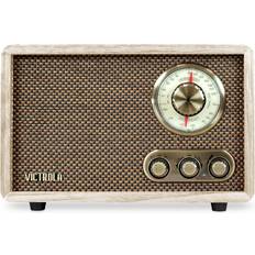 Radios Victrola Willow Retro Bluetooth FM/AM Radio Natural