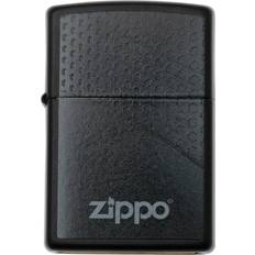 Lighters Zippo Black Hexagon Design 218-080242 Matte Black Aansteker Zwart