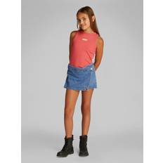 Blå Nederdele Calvin Klein Denim Skort Soft Blue Comfort Shorts - Blue