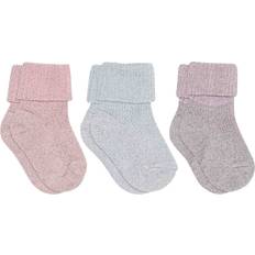 Kids Tights Romantic Str 19/21 Ice Heather Strømper - Bambus