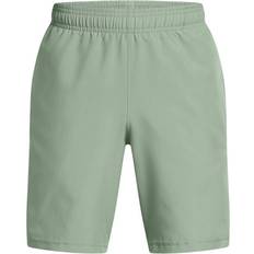 Under Armour Yellow Shorts Under Armour Boys' Tech Woven Wordmark Shorts - Silica Green