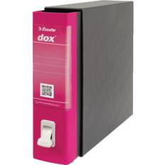 Portariviste Esselte Dox 2 Raccoglitore Ad Anelli A4 Nero Fucsia Confezione da 6 Pezzi
