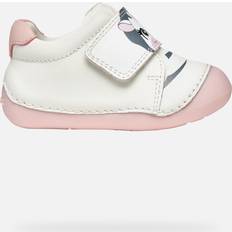 Leather First Steps Geox Tutim Baby - White/Rose