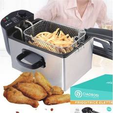 Friggitrici Friggitrice Elettrica Portatile Pofessionale 2000 W Tx-8254