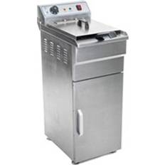 Friggitrici Friggitrice Alta In Acciaio Inox 16 Litri