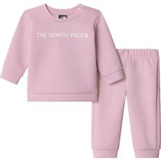 M Vintersæt The North Face Sweatsæt - Bluse/Bukser - Pink Clover