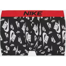 Nike Dri-Fit Essential Micro Boxer Trunks - Black/Red