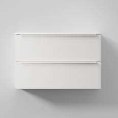 INR Tvättställ för enkelhandfat INR Core Avant 80 Pure White 2 Lådor
