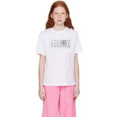 MM6 Maison Margiela Kids Printed Logo T-shirt - White