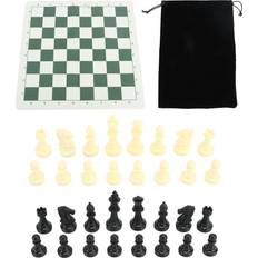 Tomtop Jms Portable Chess Set Travel Chess Board Game Set 32 Pieces