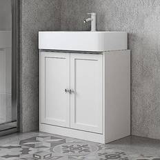 UrbnLiving Modern Under Sink Vanity Unit Toilet Roll