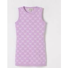 Purple Dresses Twinset Dress Kids - Violet