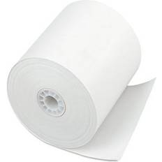 White Receipt Rolls Regalo 3 in x 225 ft Thermal Paper Roll Pack 24