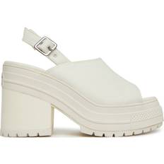 Converse Chuck 70 De Luxe Heel Sandal Platform - Beige