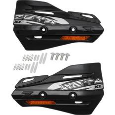 Motorcykelhandskydd Zeta Racing XC Flasher Protector - Black Armor Handguard