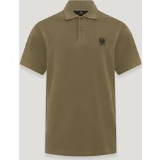 Belstaff Men Polo Shirts Belstaff Polo Men's Cotton Pique Surplus - Green