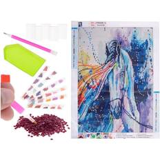 Diamantbroderi Mosaikset Hästmotiv 5D