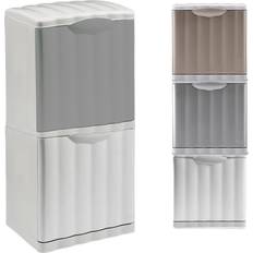Smaltimento rifiuti Stefanplast Pattumiera Plastica 20 Litri Grigio