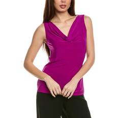 Purple Tank Tops Joseph Ribkoff Cowl Tank