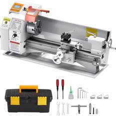 VEVOR Svarvar VEVOR Metal Lathe Machine 8.7 x 18 in Precision Bench Power