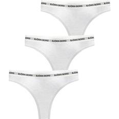 Björn Borg S Trusser Björn Borg Logo Thong 3-pak - White