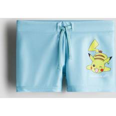 H&M Printed Swimming Trunks - Turquoise