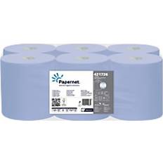 Papernet Hand Towel Centrefeed Blue 2 Ply 6 Rolls of 120 m