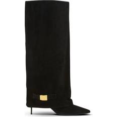 Balmain Boots Balmain 95mm Gaiter Effect Boots - Black