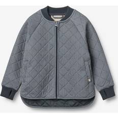 18-24M Jackor Wheat Sylvester Thermo Jacka Ink Stripe - Blå