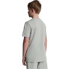 Lyle & Scott Tops Lyle & Scott Boys Script Embroidered Short Sleeve T-Shirt Grey