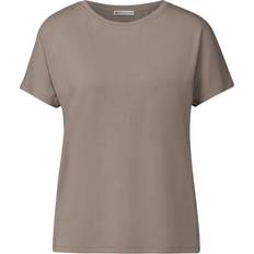 Street One Regular-Fit T-Shirt - Braun
