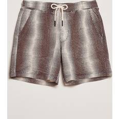 Merlot Echo Net Shorts - Burgundy