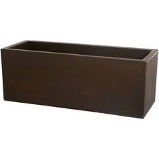 Vasi, Piante e Coltivazione Fioriera Schio Cassa 60 60 cm Cioccolato